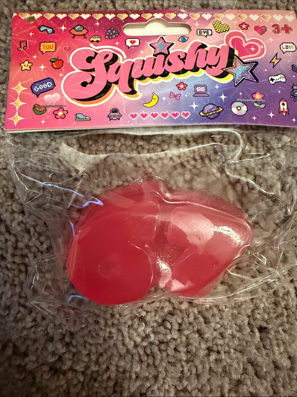 Pink or yellow 67 squishy